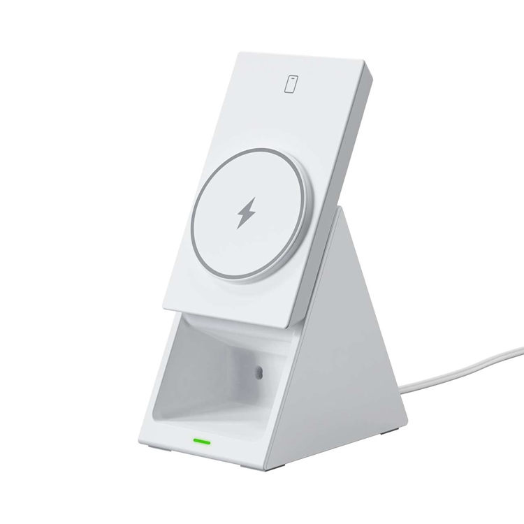 Choetech Choetech 3-in-1 Trådlös Laddare Universala 15W - Vit