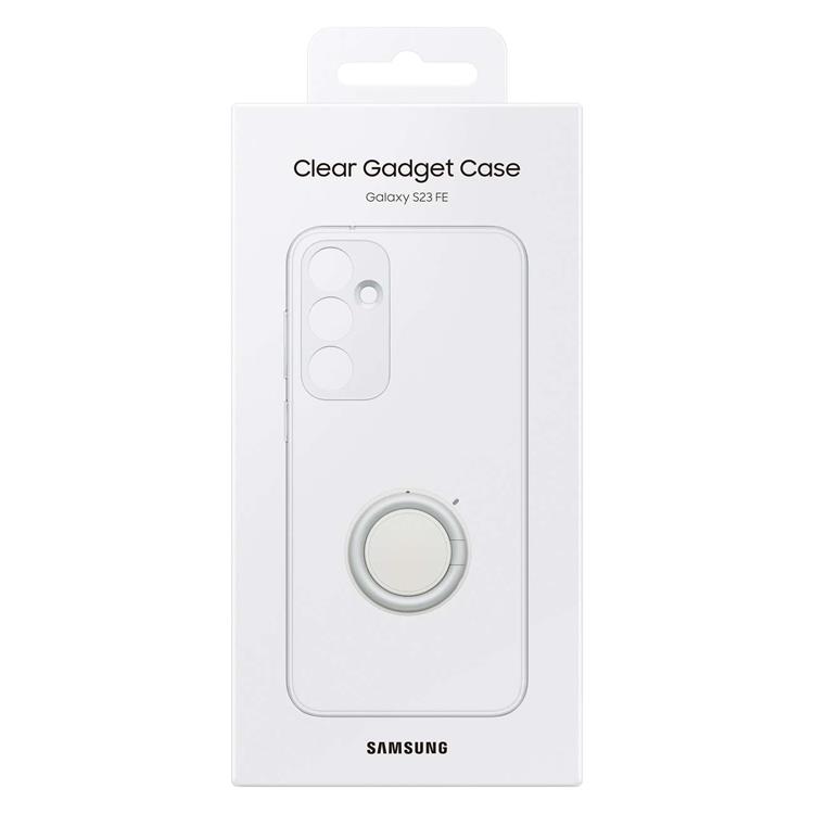 Samsung Samsung Galaxy S23 FE Mobilskal Ringställ Gadget - Clear