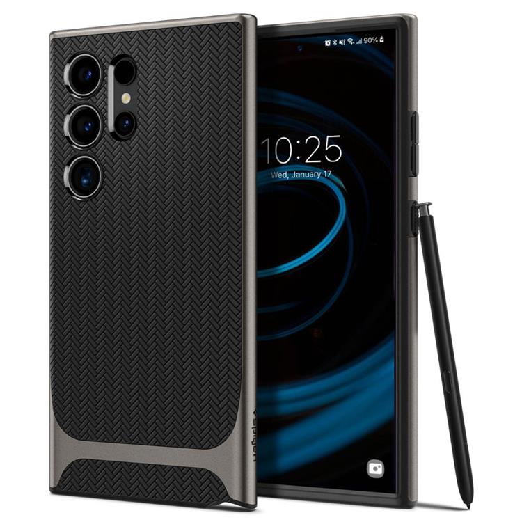 Spigen Spigen Mobilskal till Galaxy S24 Ultra Neo Hybrid - Gunmetal