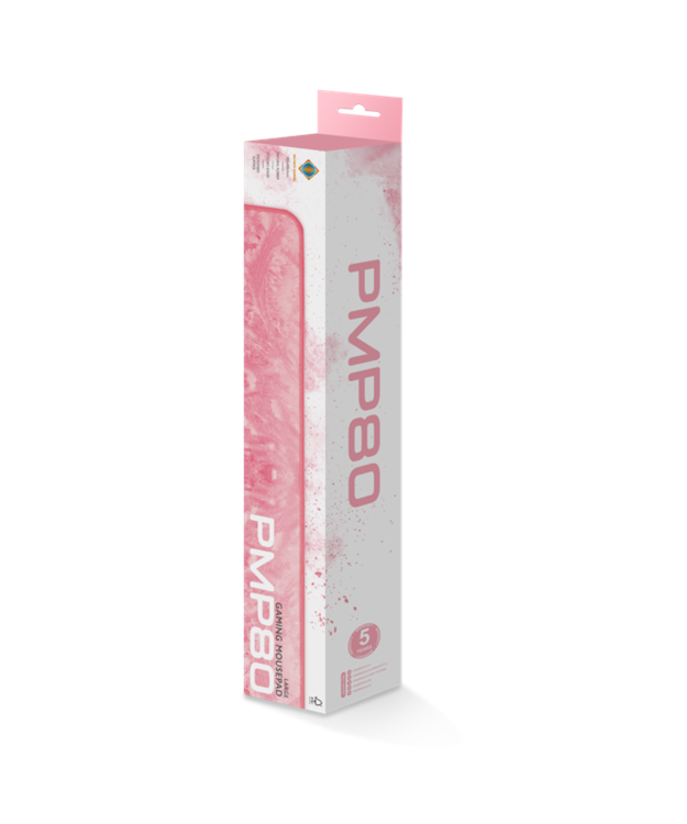 UTGATT1 Deltaco Gaming Mousepad Stor 450x400x4mm - Rosa