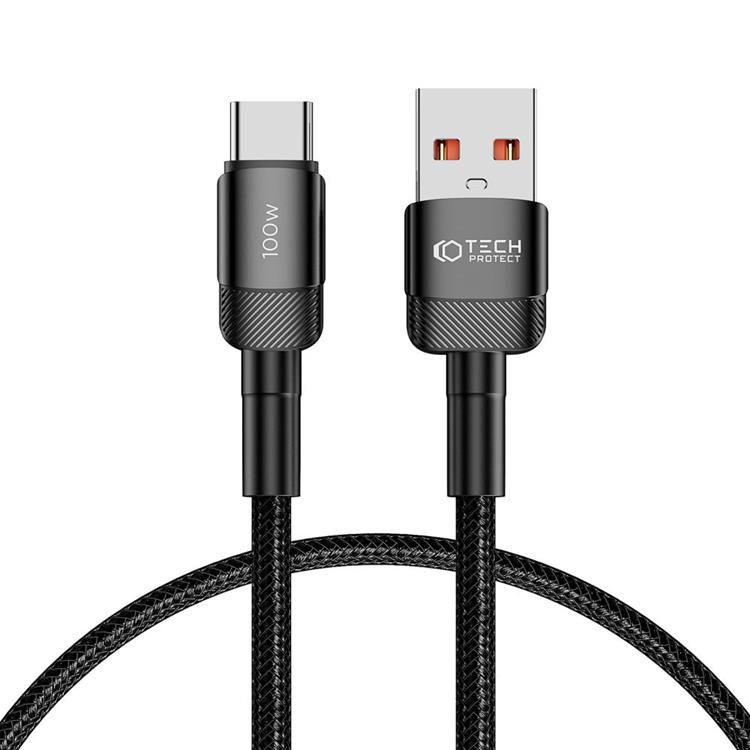 Tech-Protect Tech-Protect USB-C till USB-A kabel Ultraboost Evo 0.5m - Svart