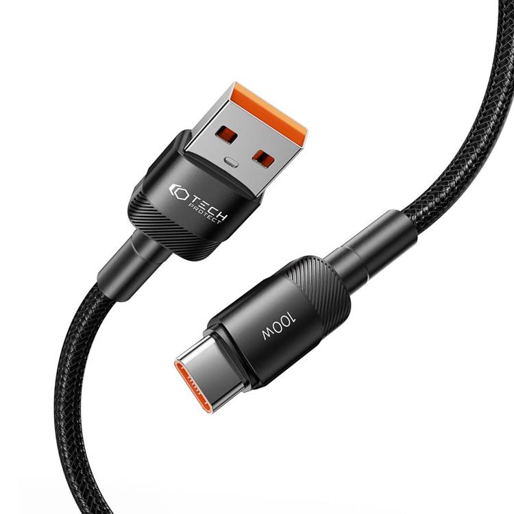 Tech-Protect Tech-Protect USB-C till USB-A kabel Ultraboost Evo 1m - Svart