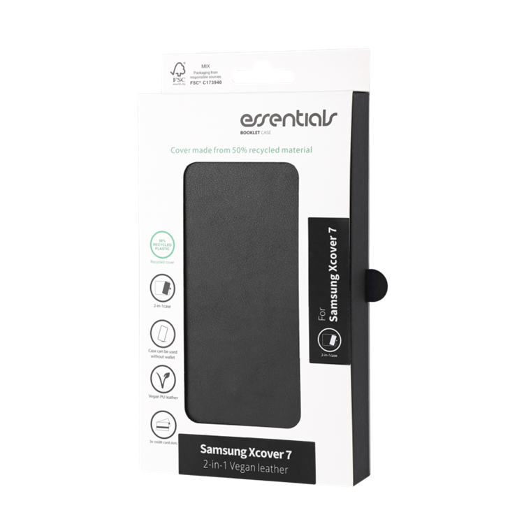 UTGATT1 Essentials Galaxy XCover 7 Mobilskal TPU - Transparent