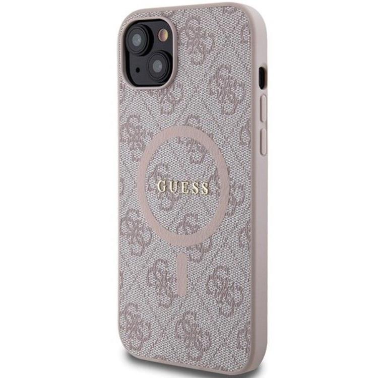 Guess Guess Mobilskal till iPhone 15 Magsafe Classic Logo