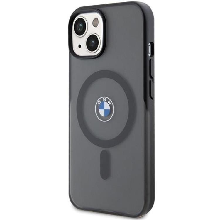 BMW BMW Mobilskal till iPhone 15 Plus/14 Plus Magafe IML Signature - Svart