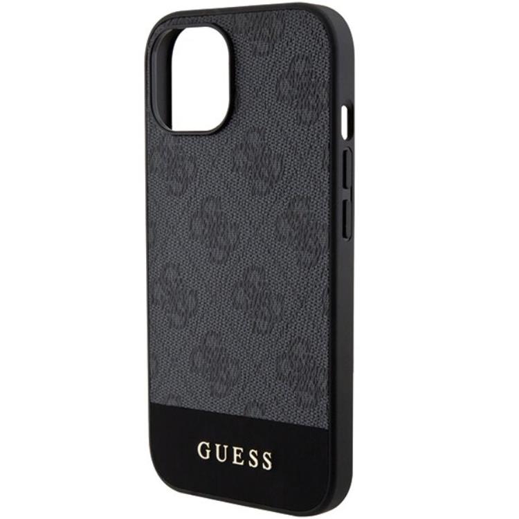 Guess Guess Mobilskal till iPhone 15/14/13 Stripe Collection - Grå