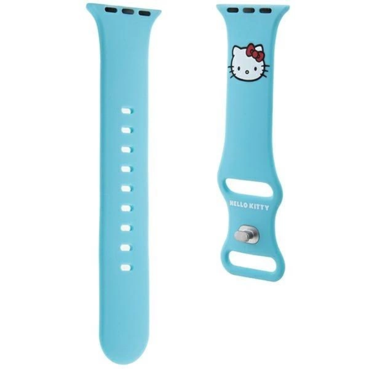 Hello Kitty Hello Kitty Apple Watch (38/40/41mm) Armband Kitty Head - Blå
