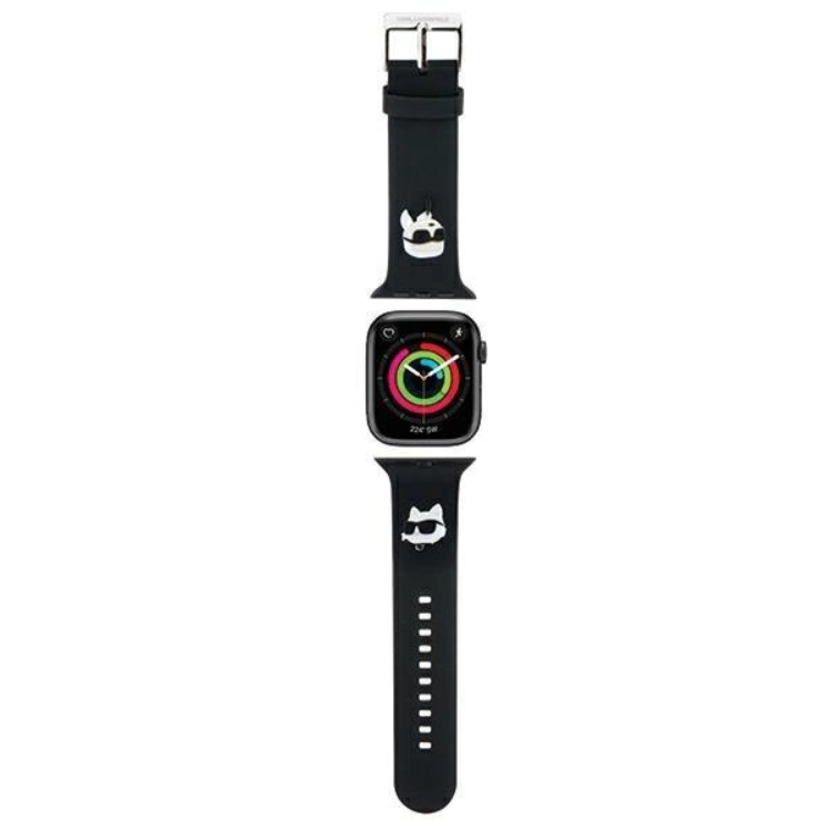 KARL LAGERFELD Karl Lagerfeld Apple Watch (42/44/45/49mm) Armband Karl&Choupette Head
