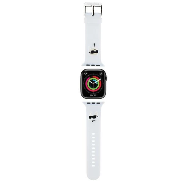 KARL LAGERFELD Karl Lagerfeld Apple Watch (42/44/45/49mm) Armband Karl&Choupette Head