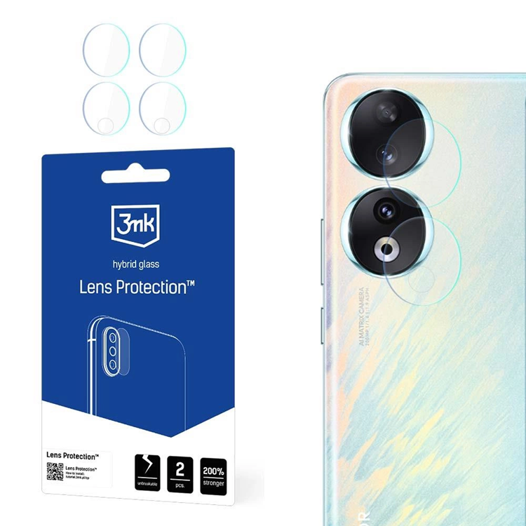 3MK 3MK Huawei Honor 90 HybridGlass Kameralinskydd - Transparent