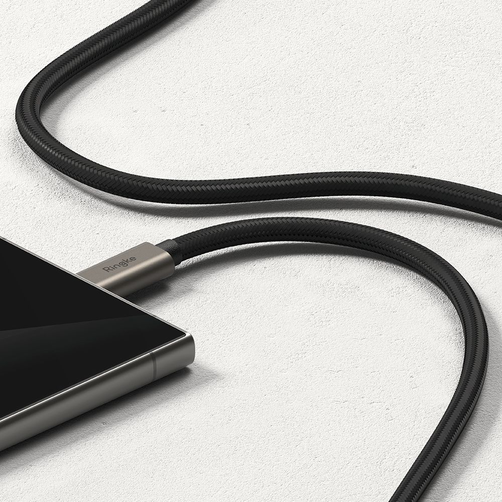 Ringke Ringke USB-C till USB-C kabel 2m - Svart