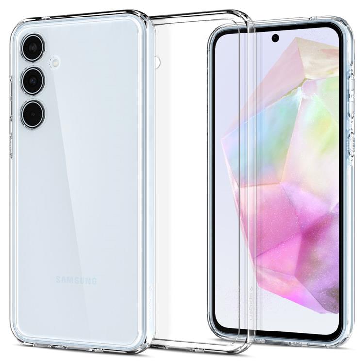 Spigen Spigen Galaxy A35 5G Mobilskal Ultra Hybrid - Crystal Clear
