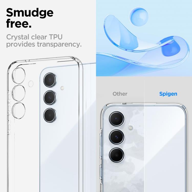 Spigen Spigen Galaxy A55 5G Mobilskal Liquid Crystal - Clear