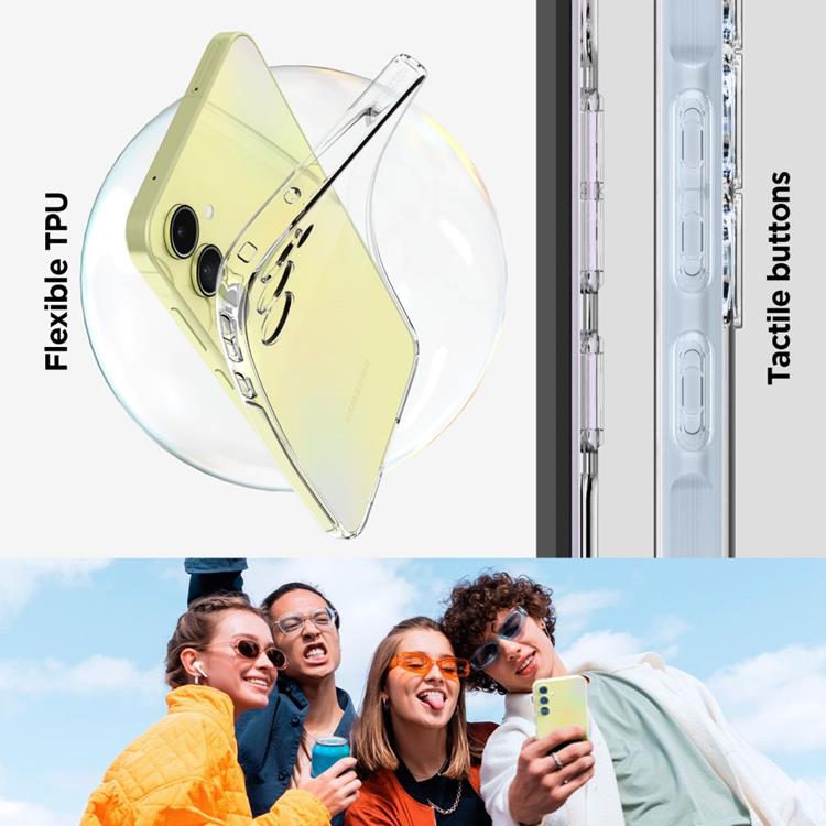 Spigen Spigen Galaxy A55 5G Mobilskal Liquid Crystal - Clear