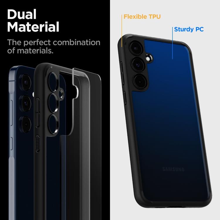 Spigen Spigen Mobilskal till Galaxy A55 5G Ultra Hybrid - Matte Svart