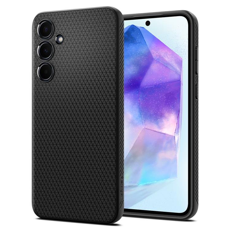 Spigen Spigen Galaxy A55 5G Mobilskal Liquid Air - Svart