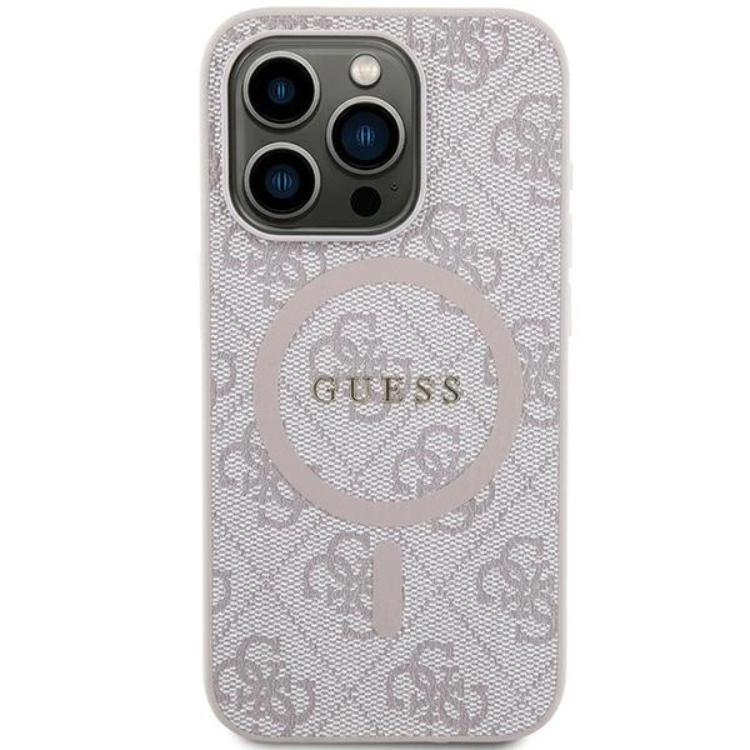 Guess Guess Mobilskal till iPhone 13/13 Pro Magsafe Collection - Rosa