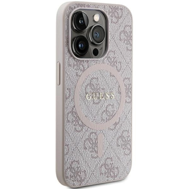 Guess Guess Mobilskal till iPhone 13/13 Pro Magsafe Collection - Rosa