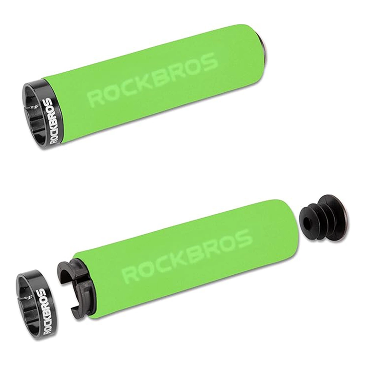 Rockbros Rockbros Bicycle Greppar Sponge - Svart/Grön