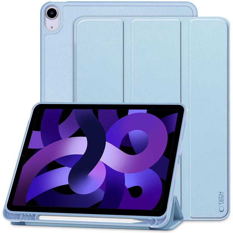 Tech-Protect Tech-Protect iPad Air 10.9 (2020/2022)/Air 11 (2024) Fodral med pennfack - Blå
