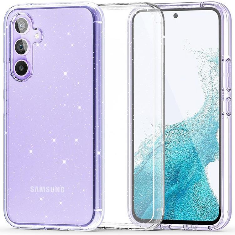 Tech-Protect Tech-Protect Mobilskal till Galaxy S23 FE Flexair Hybrid - Glitter