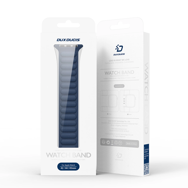 Dux Ducis Dux Ducis Apple Watch (38/40/41mm) Armband BL Magnetic - Blå