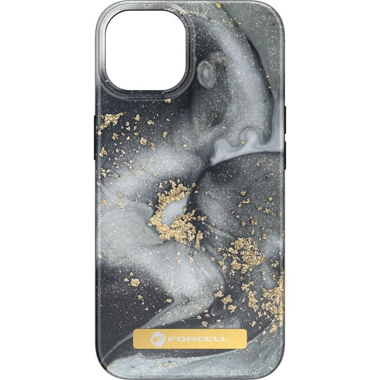 Forcell Forcell Mobilskal till iPhone 14 Plus Magsafe Mirage - Marble Mist