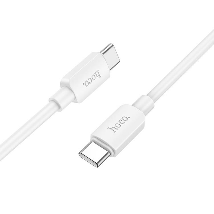 Hoco Hoco USB-C till USB-C kabel 1m 60W - Vit