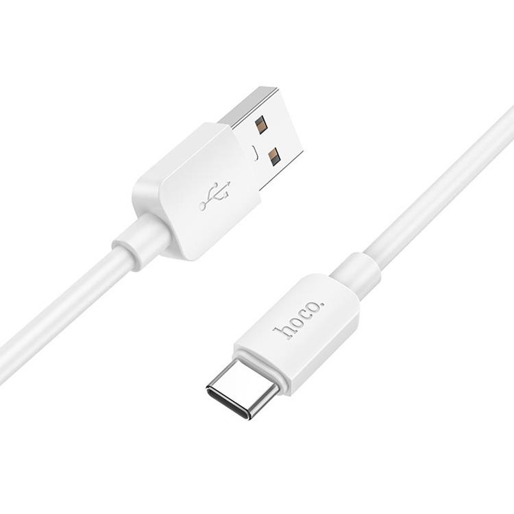 Hoco Hoco USB-C till USB-A kabel 1m 27W - Vit