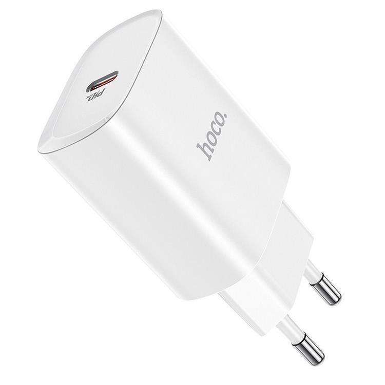 Hoco Hoco Väggladdare Adapter USB-C - Vit