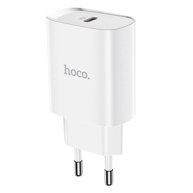 Hoco Hoco Väggladdare Adapter USB-C - Vit