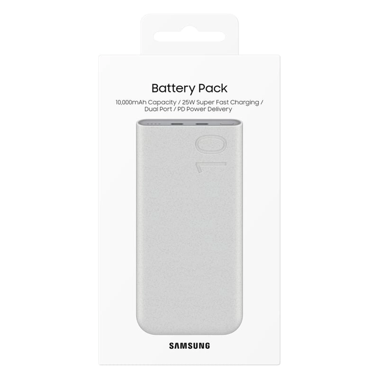Samsung Samsung Powerbank 10000mAH 2x USB-C - Beige