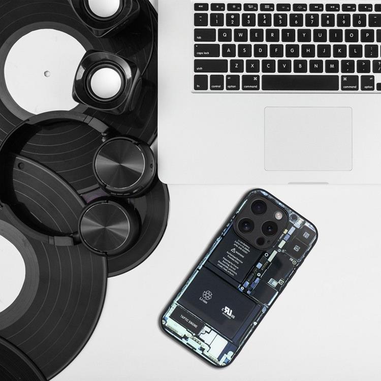 OEM Mobilskal till iPhone 12 Pro Max Tech Pattern 1