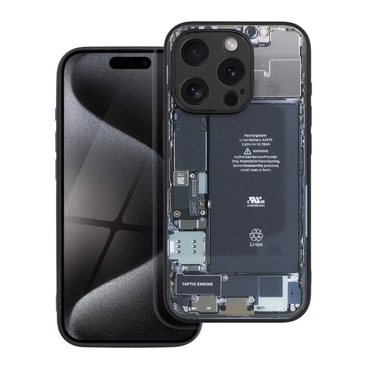OEM Mobilskal till iPhone 12 Pro Max Tech Pattern 2