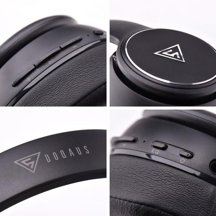 Doqaus Doqaus Trådlösa Hörlurar Design 3 - Svart