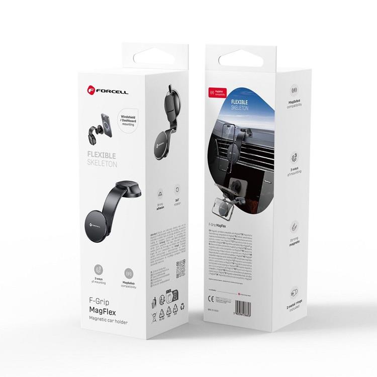 Forcell Forcell Bilhållare MagFlex Magsafe Air Vent - Svart