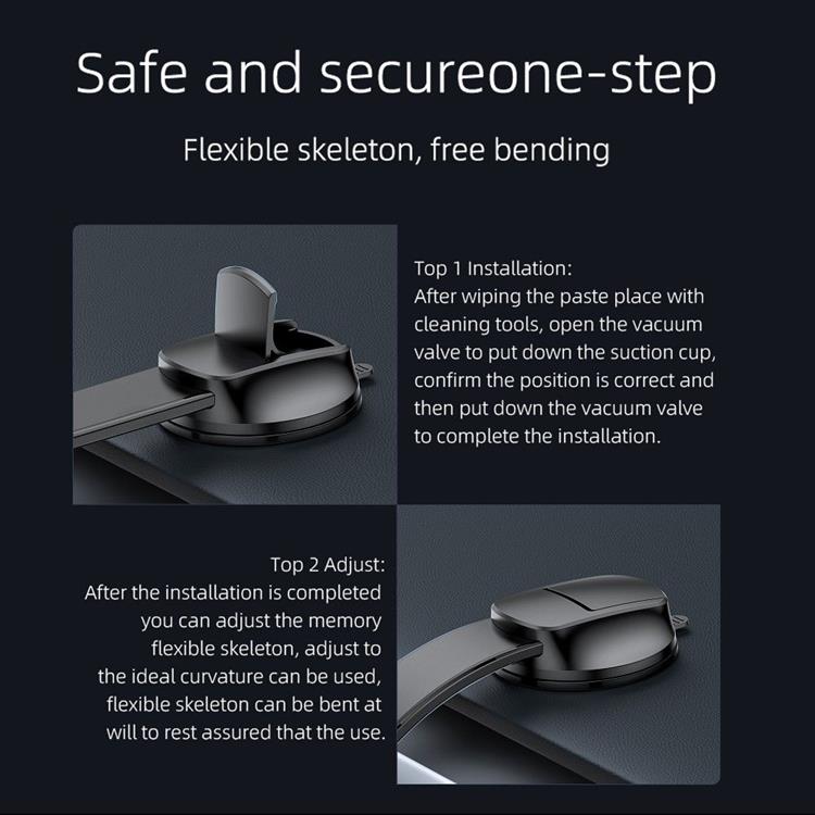 Forcell Forcell Bilhållare MagFlex Magsafe Air Vent - Svart