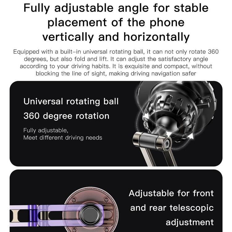 Forcell Forcell Bilhållare MagFlex Magsafe F-Grip IronSecure - Svart