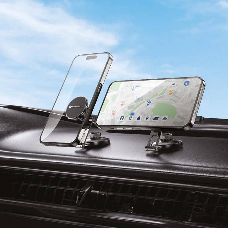 Forcell Forcell Bilhållare MagFlex Magsafe F-Grip IronSecure - Svart