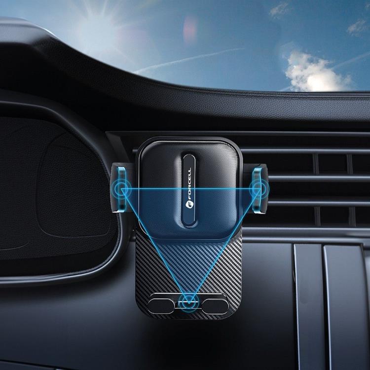 Forcell Forcell Bilhållare Magnetic F-Grip GuardianAV - Svart