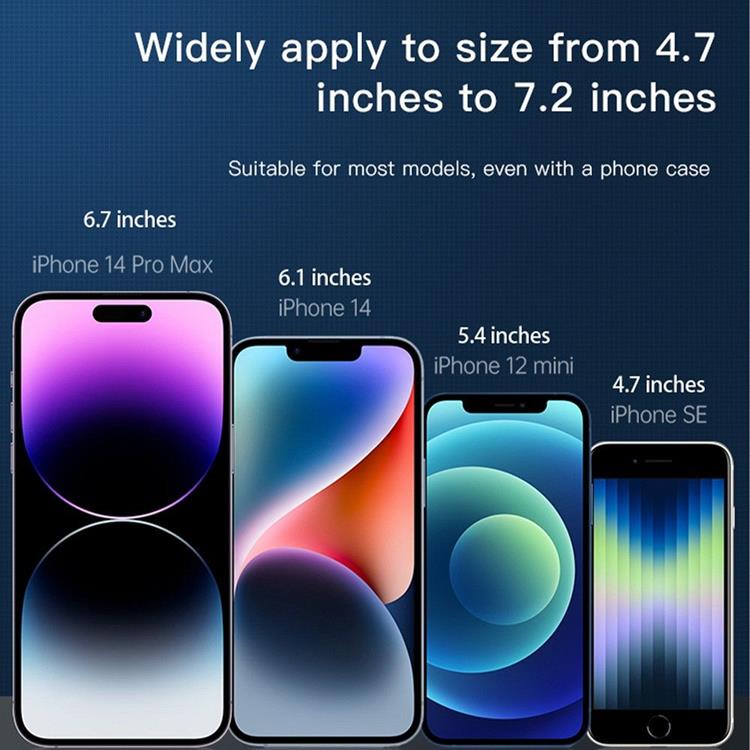 Forcell Forcell Bilhållare Magnetic F-Grip GuardianAV - Svart