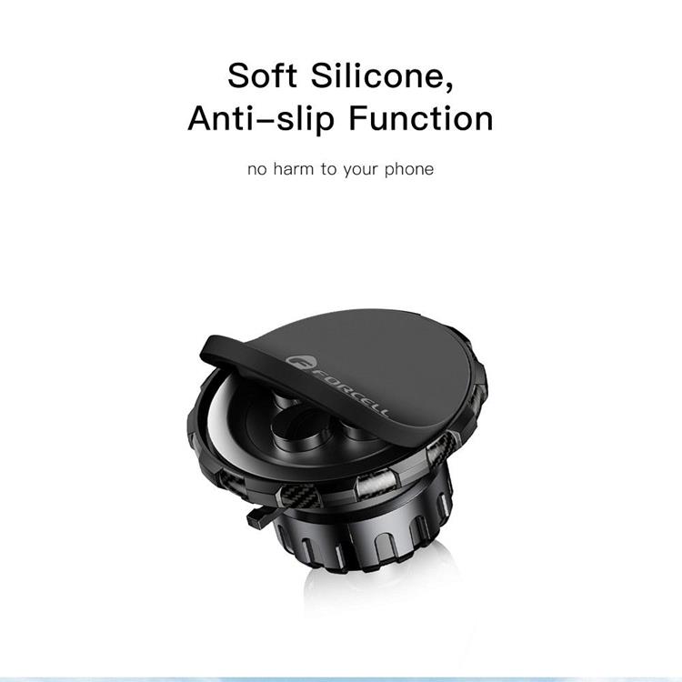 Forcell Forcell Bilhållare Magnetic F-Grip MagLuxe - Svart