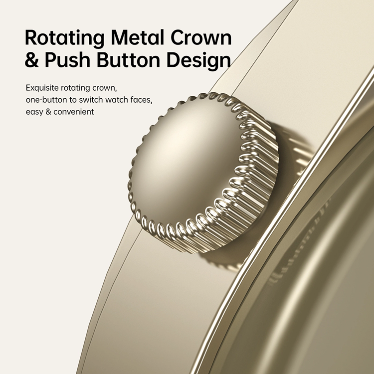 Joyroom Joyroom SmartWatch Bluetooth Classic - Guld