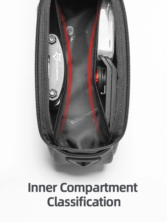 Rockbros Rockbros Cykelväska Armored Med Mobilskal B68-1 - Svart