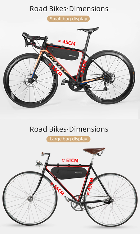 Rockbros Rockbros Cykelväska Med Kardborreband AS-043 - Svart