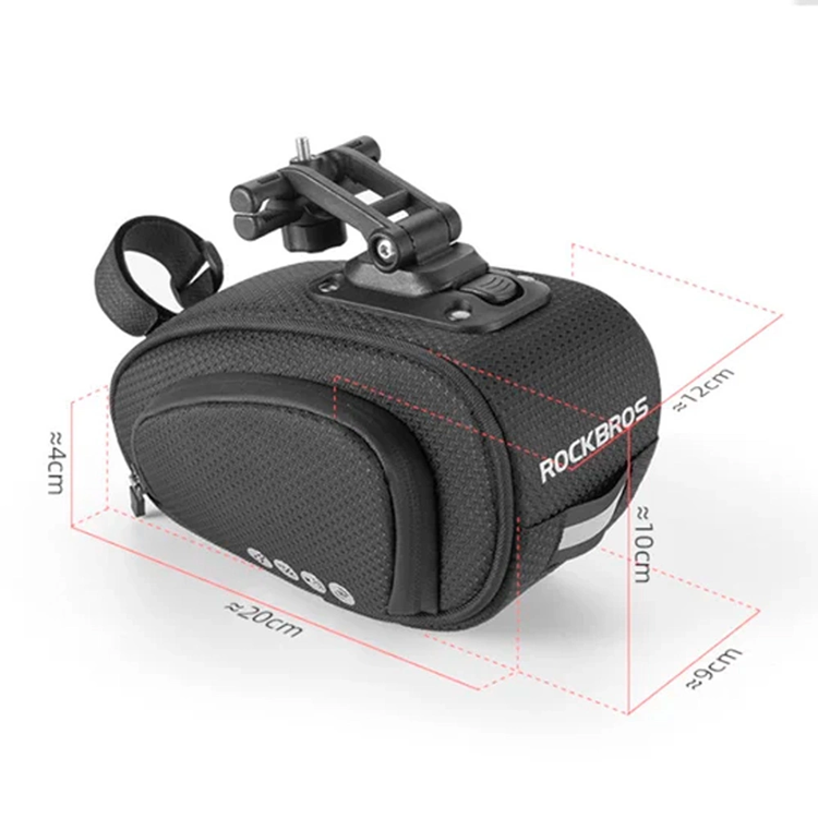 Rockbros Rockbros Cykelväska Under Sadeln C40 - Svart