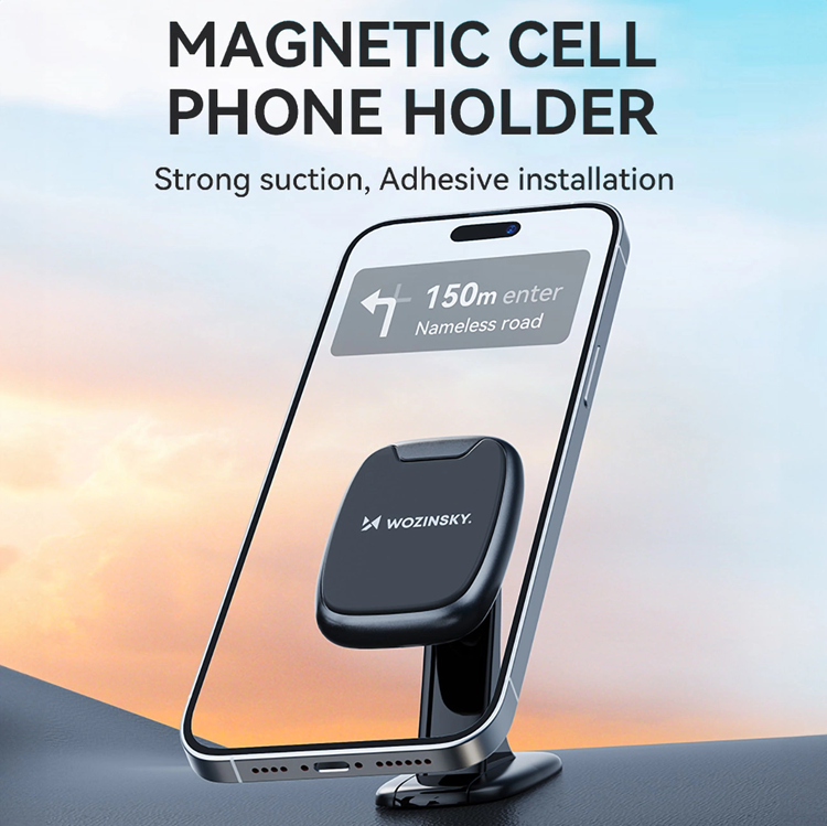 Wozinsky Wozinsky Billhållare Dashboard Wumtk Magentic - Svart