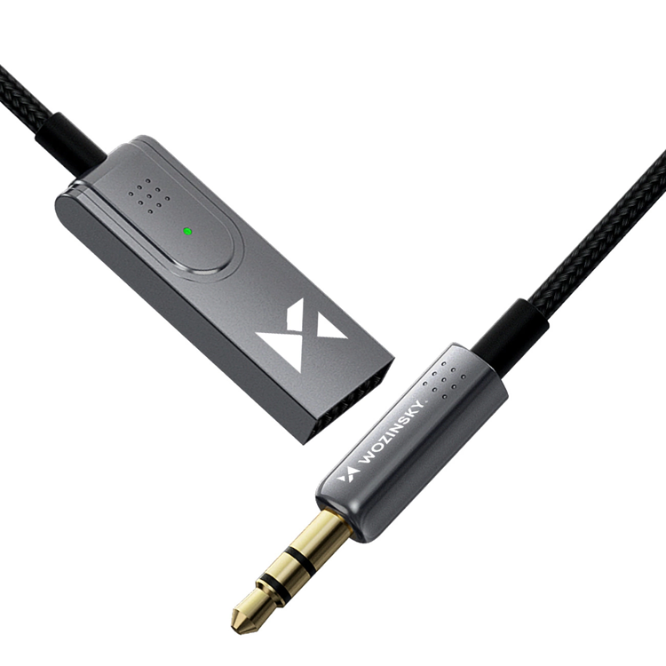 Wozinsky Wozinsky Bluetooth 5.3 Audio Adapter - Svart