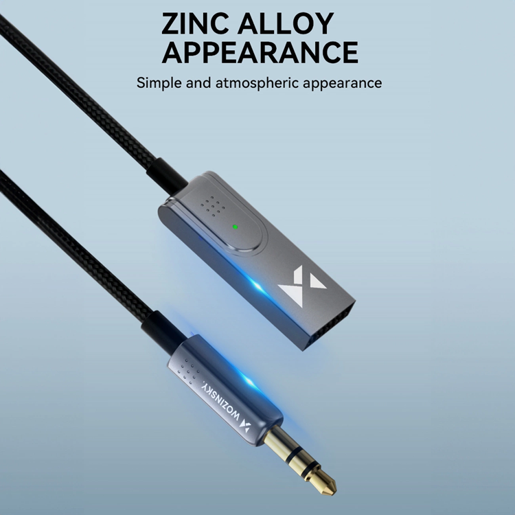 Wozinsky Wozinsky Bluetooth 5.3 Audio Adapter - Svart