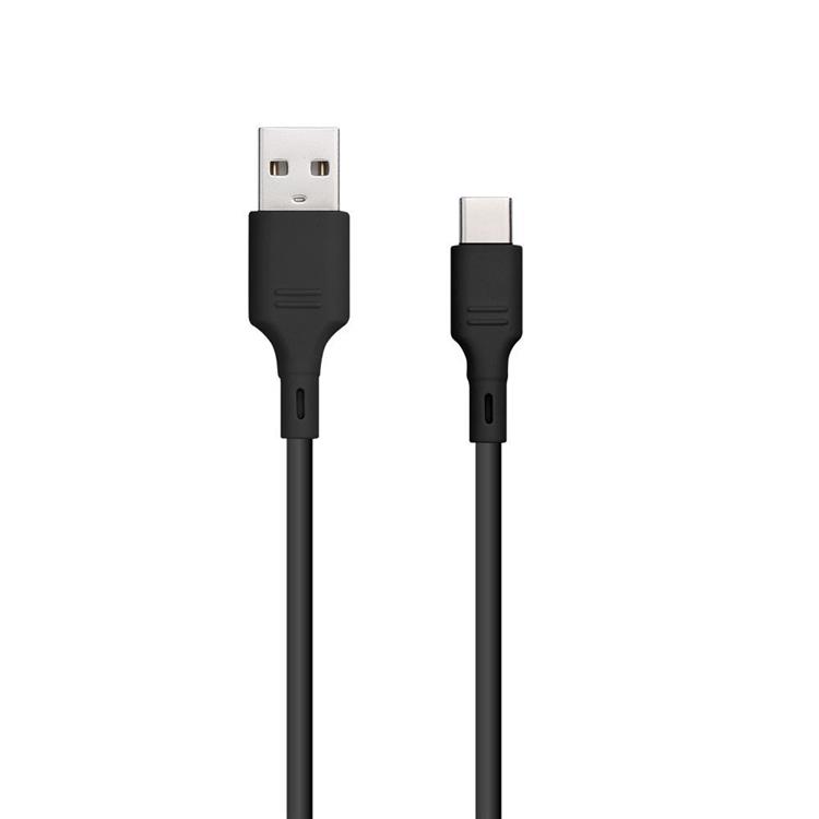 Blue Star Blue Star USB-C till USB-A kabel 1m - Svart